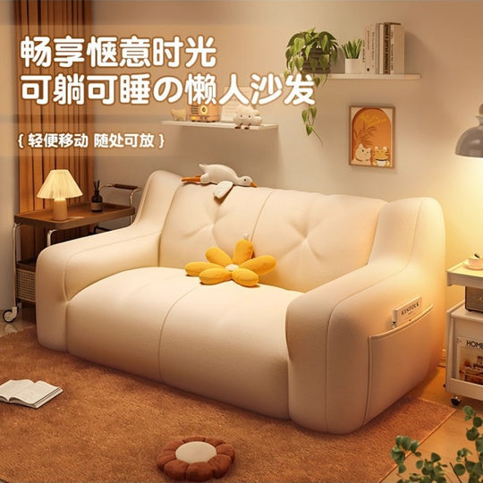 Foldable Bean Bag Sofa – Single & Double Tatami Floor Seat | Bedroom & Living Room Recliner