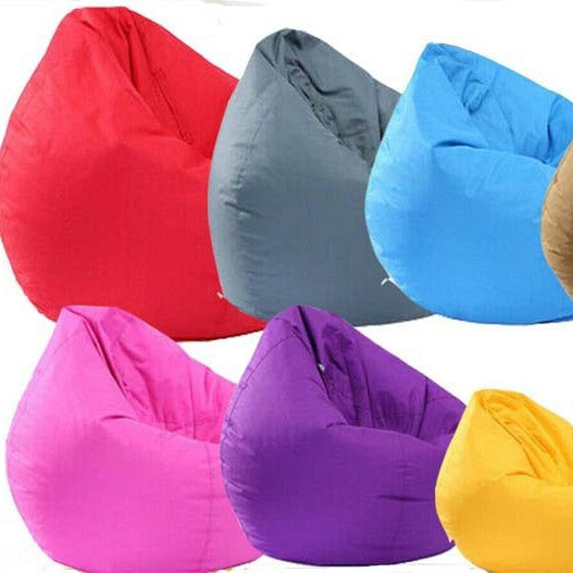 Drop-Shape Bean Bag Sofa – Tatami Lazy Chair | Multiple Colors & Sizes