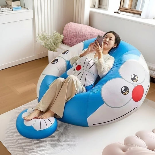 Cartoon Bean Bag Chair – Fun Character Prints for Kids & Adults | Living Room & Bedroom