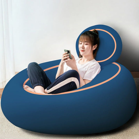 Bean Bag Sofa – Large Floor Lounger with Armrest | Bedroom & Living Room