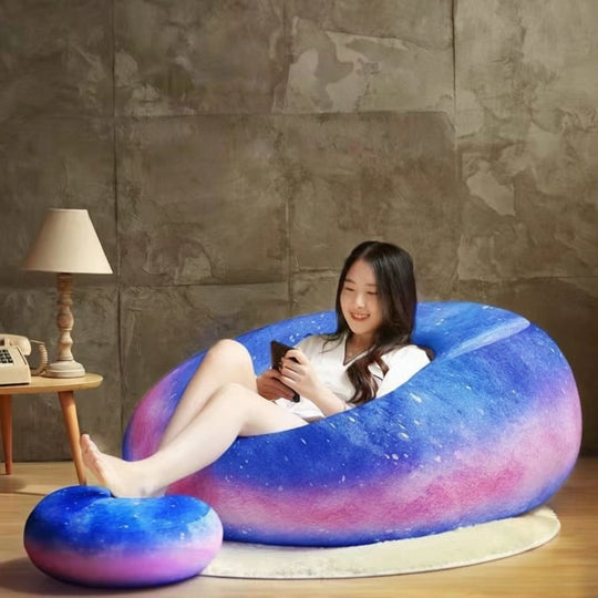 Bean Bag Sofa – Square Tatami Floor Cushion Seat | Bedroom & Meditation Room