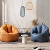 Pumpkin Bean Bag Floor Sofa – Lazy Lounge Chair for Bedroom & Living Room | Multiple Colors