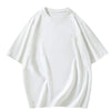 Heavyweight Pure Cotton T-Shirt – Loose Fit, Round Neck | Men & Women | S–4XL