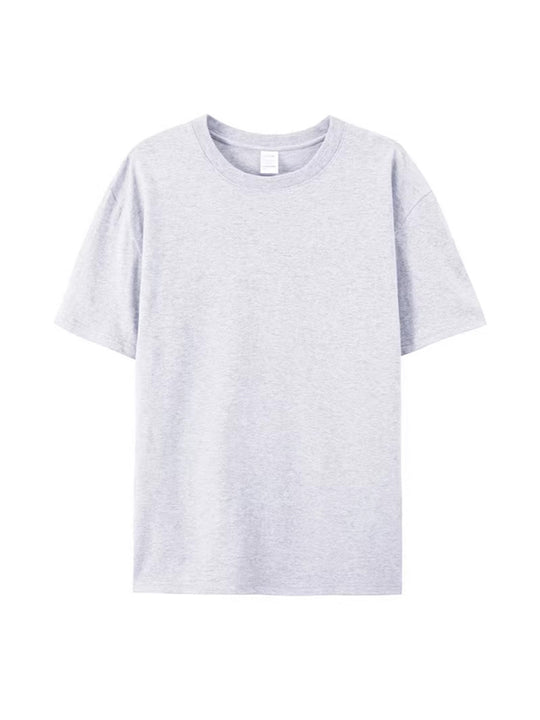 Unisex Plain Cotton T-Shirt – Multi-Color Loose Fit Plus Size | Team & Custom Uniform