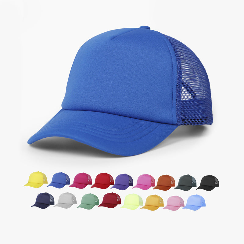 Printed Mesh Trucker Cap – Fashion Sports Cap for Men & Women | Adjustable | Multiple Colors