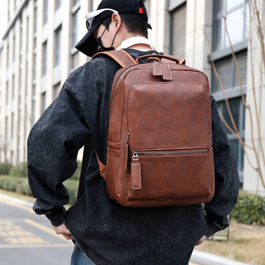 Men's Lightweight Casual Backpack – Large Capacity Laptop Bag | Student & Work
