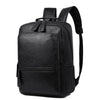 Men’s PU Leather Business Backpack – Large Capacity Laptop Bag for Work & Travel | 20–35L
