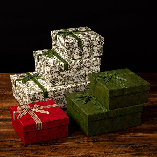 Gift Box Set – Ribbon Bow Gift Box UAE | Birthday Wedding Eid Packaging